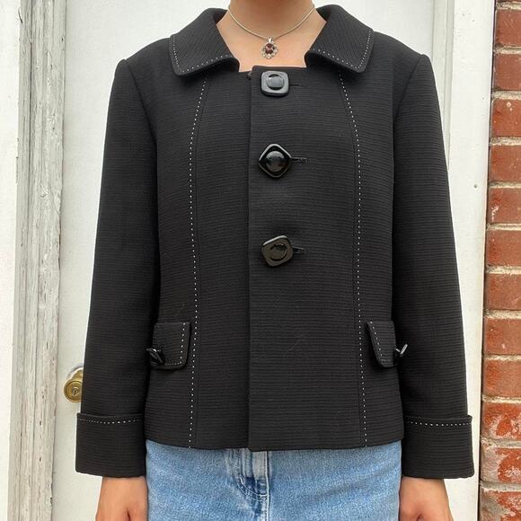 Vintage tahari cropped blazer jacket - Picture 1 of 6